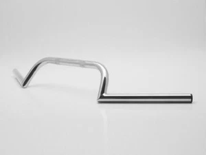 Handlebars, Ace Bars, Clubman, Chrome, 7/8", Cafe Racer, Bobber, Vintage, Custom - Picture 1 of 8