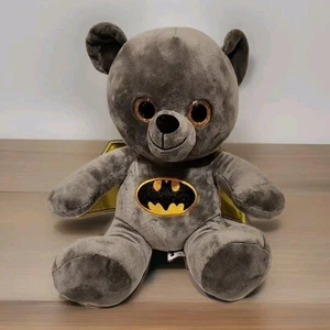 Six Flags Batman Bear Plush with Cape - Picture 1 of 12