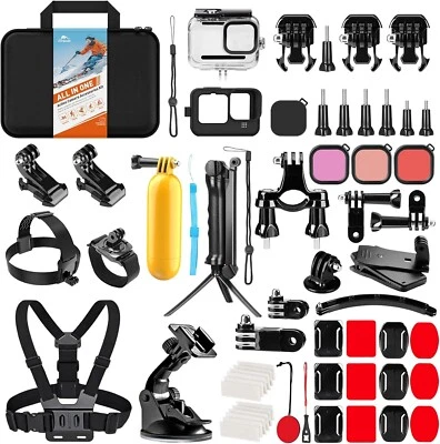 Zubehör Set Kit Bundle Für Gopro Hero 11 10 / Hero 9 Black, Wasserdicht Schutzhü