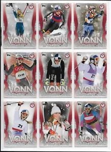 COMPLETE 2018 TOPPS OLYMPICS LINDSEY VONN MILESTONES (15) CARD FULL SET ~ SKIING - Picture 1 of 4