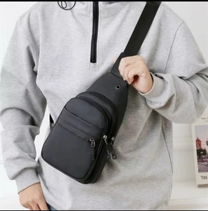 Bauchtasche Gürteltasche Hüfttasche Bauchtasche Bodybag Umhängetasche Crossbag - Bild 1 von 7