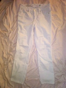 J. Crew White Straight Leg Jeans - Picture 1 of 3