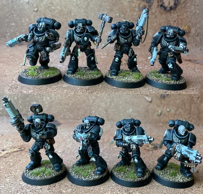 ANGELS OF DEATH MANOS DE HIERRO MARINES ESPACIALES KILL TEAM (8 miniaturas, bien pintadas) Foto 1 de 4