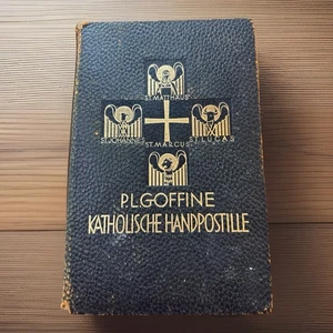 Katholische Handpostille Missale Romanum Latenisch Deutsch Bibel Priester 1938 - Foto 1 di 24