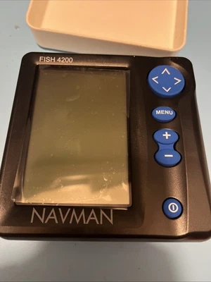 Navman Fish 4200 Fishfinder Sonar Depth Sounder Marine Boat Navigation - Image 1 of 4