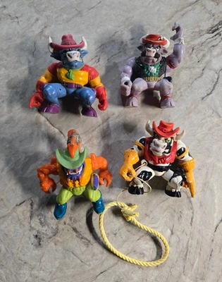Lote de figuras de acción Hasbro Wild West Cowboys of Moo Mesa 1991 vintage Cowlorado Foto 1 de 4