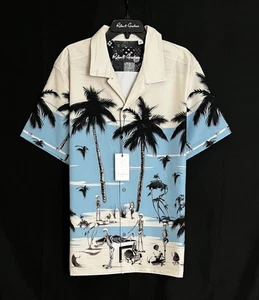 Robert Graham SUNBURN SONATA Skelett 178 $ 2XL klassische Passform Kurzarm neu mit Etikett XXL - Bild 1 von 10