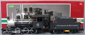 LGB 2019S G Scale Colorado & Southern Mogul Steam Locomotive & Tender #6 EX/Box - Picture 1 of 9