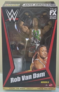 WWE VAULT ELITE ROB VAN DAM MATTEL WRESTLING FIGURE NEW SEALED - Picture 1 of 6