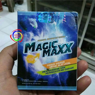 MAGIC MAXX - Toallitas antisépticas eyaculadas retardadas de tejido para hombres - 5 cajas Foto 1 de 3