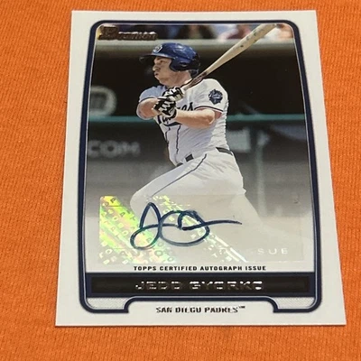 2012 Bowman - Retail Prospect Autographs Jedd Gyorko #BPA-JG (AU, RC) - Image 1 of 4