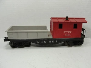 Tren de trabajo de posguerra Lionel O-O27 6119 DL&W vagón caboose - Imagen 1 de 7