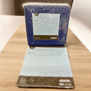 Creative Memories 8 x 8 Flex Hinge Sapphire Blue Album w/Pages New in Package - Picture 1 of 7