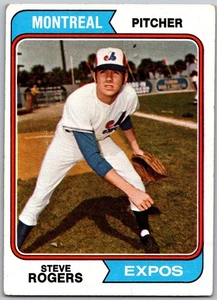 1974 Topps #169 Steve Rogers Montreal Expos - Picture 1 of 2