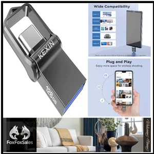 USB-C Stick 128GB | 100 MB/s | OTG-fähig - Bild 1 von 7