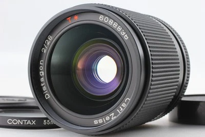 【Near MINT】 Contax Carl Zeiss Distagon 28mm f/2 T* AEG C/Y Mount MF Lens JAPAN - Image 1 of 4