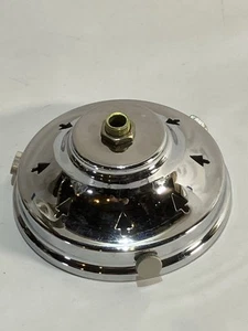 High Quality Chrome 3 Screws Lighting Gallery For A Glass Shade 9cm / 3.25 Inch - Picture 1 of 9