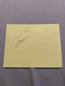 Gil Morgan Golf Signed Index Card PGA Tour Champion Masters US Open - Picture 1 of 1