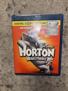 DR. SEUSS' HORTON HEARS A WHO! (BLU-RAY Disc, 2-Disc Set) Like New! - Foto 1 di 1