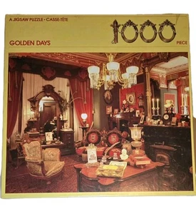 1980er Casse-TETE 1000 Teile 23"×29" Puzzle "Golden Days" versiegelt brandneu - Bild 1 von 3