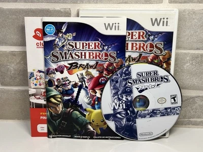 Super Smash Bros. Brawl - Nintendo Wii - Complete in Box CIB - Tested - Image 1 of 4
