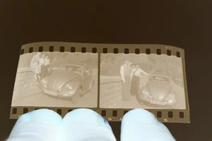 zwei tolle alte Negative - Oldtimer VW Käfer - Picture 1 of 3