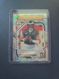 2025 Panini Donruss- Jalen Hurts #DOM-JHS Dominators Holo Insert Eagles 🦅 - Imagen 1 de 1