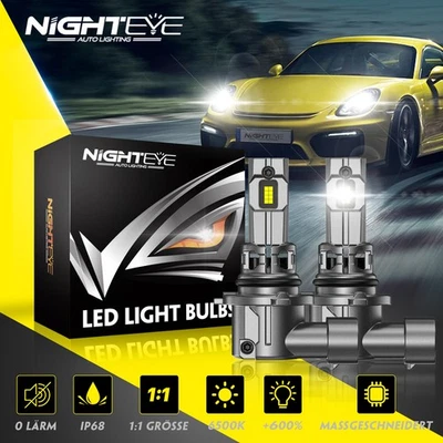 9005 HB3 LED Scheinwerfer 6500K Wei Fern/Abblendlicht 30000LM Halogen Zulassung - Bild 1 von 4