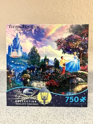 Disney Thomas Kinkade Cinderella Puzzle 750 Piece Dreams Collection NEW! - Image 1 of 4