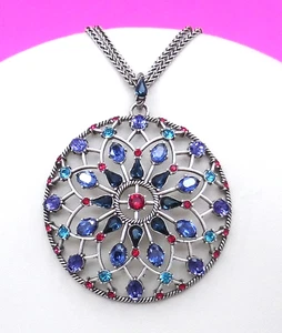 Brighton One Love Circle Convertible Short Long Necklace New $198 Jewelry JM7491 - Picture 1 of 9