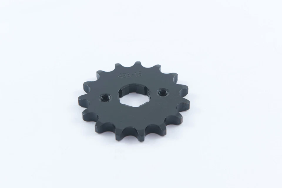 Yamaha YBR125 front Sprocket 428 15 Tooth Motorcycle 125cc UK stock  - image 1 of 1