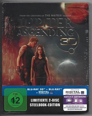 Jupiter Ascending 3D Steelbook Blu-Ray NEU&OVP - Bild 1 von 2