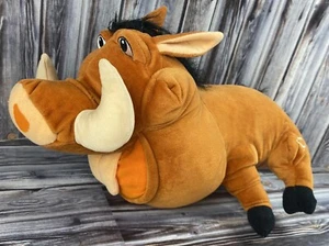 Disney Lion King Plush Pumbaa Warthog - 15" Long - Picture 1 of 5