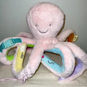 Peluche polpo 17" peluche attività giocattolo bambino stimolazione apprendimento - Foto 1 di 6