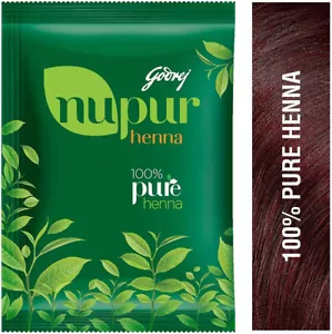 Godrej Nupur Hennè Mehndi Naturale con Bontà di Erbe 100% Puro - 500g - Foto 1 di 4