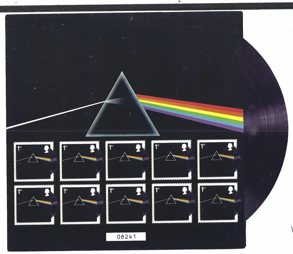 GRAN BRETAÑA 2016 GIGANTES DE LA MÚSICA - HOJA DE PINK FLOYD SIN MONTAR COMO NUEVA Foto 1 de 1