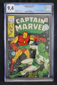 CAPTAIN MARVEL #14 - MARVEL COMICS 1969 - SLABBED CGC 9.4 - Bild 1 von 2