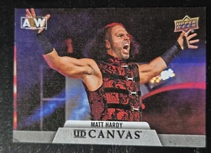 2021 Upper Deck All Elite Wrestling AEW Matt Hardy UD Canvas Insert C-1 - Bild 1 von 2