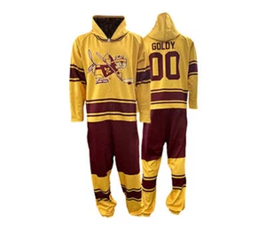 Universidad de Minnesota Golden Gophers Patín Oficial Logotipo Onecie Completo - Imagen 1 de 4