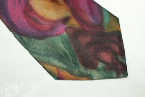 Corbata de seda CARNAVAL DE NICE Hecha en Italia F70533 - Imagen 1 de 4
