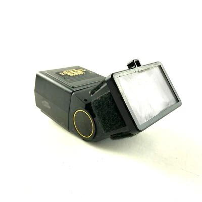 Sunpak Auto Zoom 344D Thyristor Flash Unit Black Shoe Mount For Film Cameras - Image 1 of 4