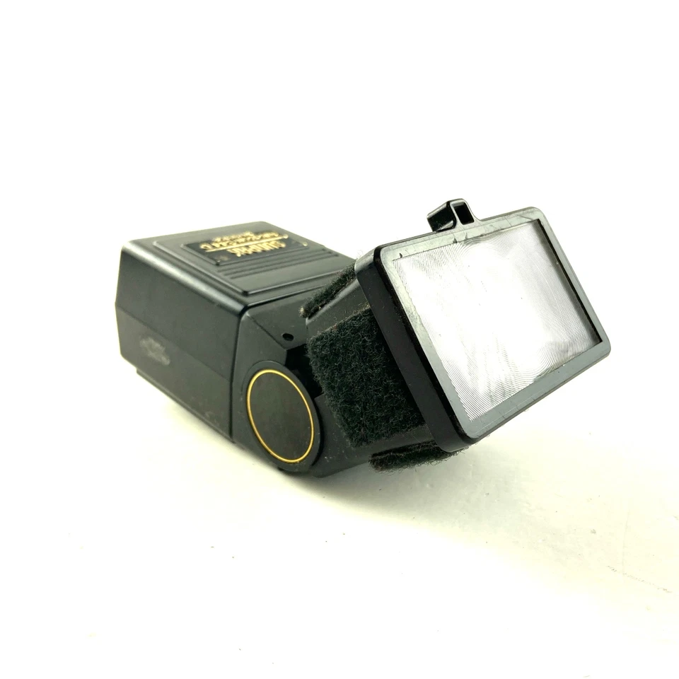 Sunpak Auto Zoom 344D Thyristor Flash Unit Black Shoe Mount For Film Cameras - Image 1 of 4