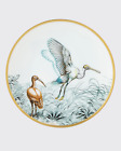 NEW HERMES CARNETS D'EQUATEUR BIRDS PAIR OF BREAD PLATES #P038012P BRAND NIB F/S