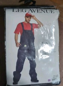 XX 83683 Super Plumber Mens 3 Pc Costume - Picture 1 of 3