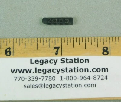 Lionel 2383-10 Left Hand Black Marker Lens - Image 1 of 2