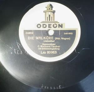 Richard Tauber beidseitig signiert 1920 Rec. Shellac 78 Odeon Lxx80962 ~ PORTOFREI - Bild 1 von 7