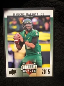Cb2 sports card~Marcus Mariota - OREGON - NCAA upper deck- 2015- CFH-MM7 - Picture 1 of 2