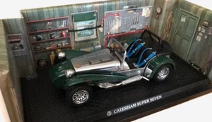 Kyosho 1/18 CATERHAM SUPER SEVEN CLAM SHELL WING Green #7020G Diecast Model - Picture 1 of 7