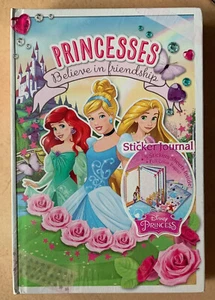 Disney Princesses Believe in Friendship Sticker Journal W/ 5 Sticker Sheets (O) - Picture 1 of 4