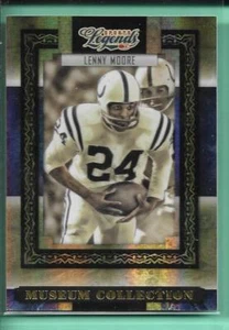Lenny Moore 2008 Sports Legends Museum Collection Gold #35/100 Colts - Picture 1 of 1